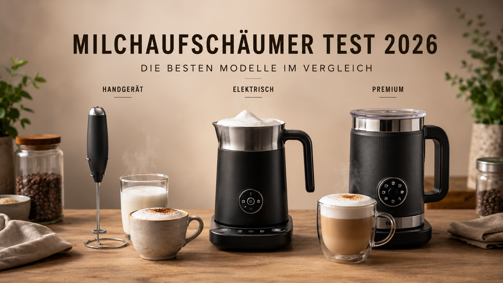 Milchaufschäumer Test 2026: Die besten Modelle im Vergleich